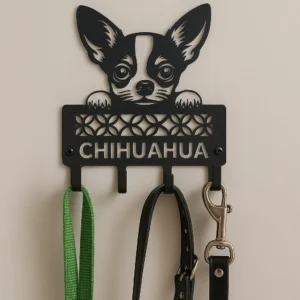Porta Correas Mascotas Metal Varios