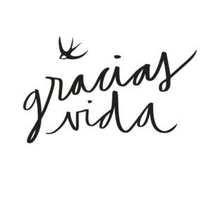 Cuadro "Gracias Vida" Grande